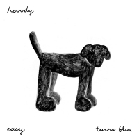 Hovvdy - Easy / Turns Blue vinyl cover