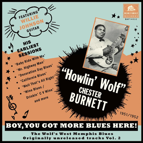 Howlin' Wolf - Boy, You Got More Blues Here!: The Wolf's West Memphis Blues, Vol. 2 vinyl cover