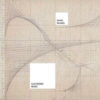 Iannis Xenakis - Electronic Music vinyl cover
