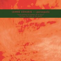 Iannis Xenakis - Persepolis vinyl cover