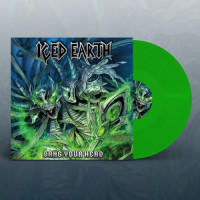 Iced Earth - Bang Your Head (Green) vinyl cover