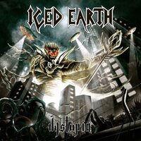 Iced Earth - Dystopia (Silver) vinyl cover