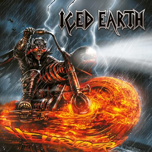 Iced Earth - Hellrider (Red/Yellow/Black Splatter)