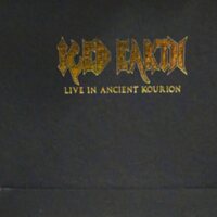 Iced Earth - Live In Ancient Kourion (Luxurious Box Embossed in Gold) vinyl cover