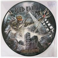Iced Earth - Plagues of Dystopia EP vinyl cover