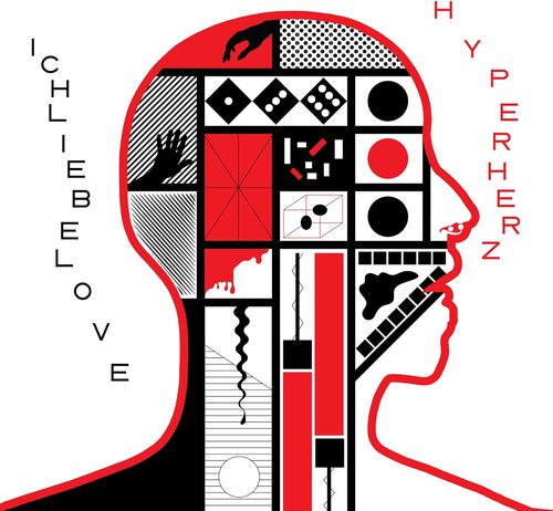 Ichliebelove - Hyperherz (White) vinyl cover