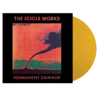 Icicle Works - Permanent Damage (Translucent Yellow) vinyl cover