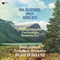 Ida Haendel - Sibelius: Violin Concerto, 2 Serenades vinyl cover