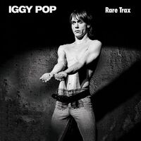 Iggy Pop - Rare Trax (Black/White Split) vinyl cover