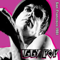 Iggy Pop - San Francisco 1981 (Silver) vinyl cover