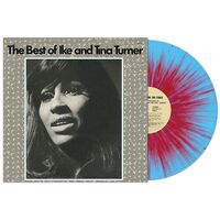 Ike & Tina Turner - The Best Of (Red & Blue Splatter) vinyl cover