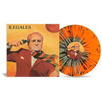 Ilegales - Ilegales 40 Aniversario (Orange Splatter) vinyl cover