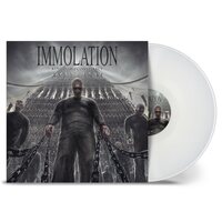Immolation - Kingdom of Conspiracy (White) vinyl cover