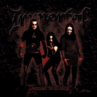 Immortal - Damned In Black Ltd. Ed. vinyl cover