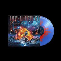 Impellitteri - War Machine (Blue & Red Splatter) vinyl cover