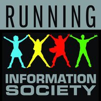 Information Society - Running vinyl cover