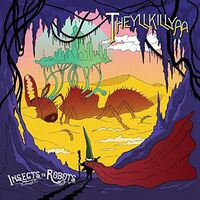 Insects Vs. Robots - Theyllkillya vinyl cover