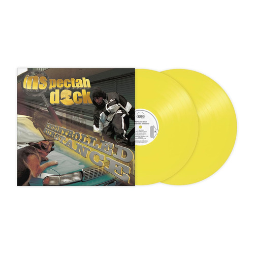 Inspectah Deck - Uncontrolled Substance (Yellow) vinyl cover