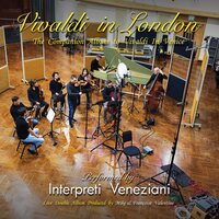 Interpreti Veneziani Chamber Orchestra - Vivaldi in London vinyl cover