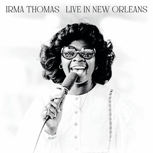 Irma Thomas - Live In New Orleans (Grey Smoke) vinyl cover