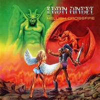 Iron Angel - Hellish Crossfire vinyl cover