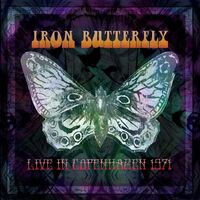 Iron Butterfly - Live In Copenhagen vinyl cover