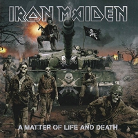 Iron Maiden - A Matter Of Life And Death vinyl cover