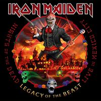 Iron Maiden - Nights Of The Dead, Legacy Of The Beast: Live In Mexico City vinyl cover