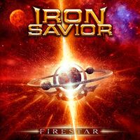 Iron Savior - Firestar (Orange) vinyl cover
