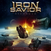 Iron Savior - Reforged - Riding On Fire vinyl cover