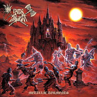 Iron Slaught - Metallic Torments vinyl cover