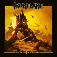 Ironflame - Kingdom Torn Asunder - Galaxy vinyl cover