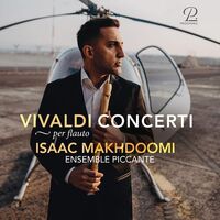 Isaac Makhdoomi - Vivaldi: Flute Concertos vinyl cover