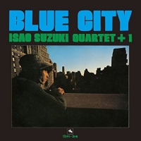 Isao Quartet +1 Suzuki - Blue City vinyl cover