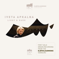Iveta Apkalna - Light & Dark vinyl cover