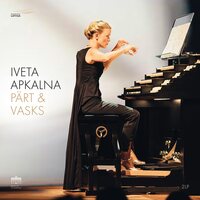 Iveta Apkalna - Part & Vasks vinyl cover
