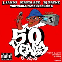 J Sands - 50 Years Of Hip-Hop Feat. Masta Ace, Rj Payne And Brucie B vinyl cover