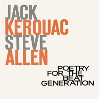 Jack Kerouac & Steve Allen - Poetry For The Beat Generation Limited Black & White "beatnik Smoke" Edition vinyl cover