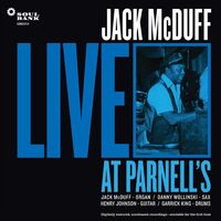 Jack Mcduff - Live at Parnell’s vinyl cover