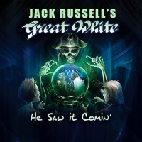 Jack Russell's Great White - He Saw It Coming vinyl cover