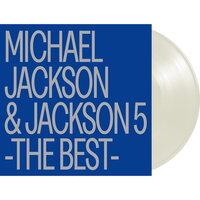 jackson 5 Michael Jackson - Michael Jackson & Jackson 5 ~ The Best (Milky Clear) vinyl cover