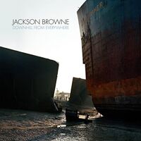 Jackson Browne - Downhill From Everywhere vinyl cover