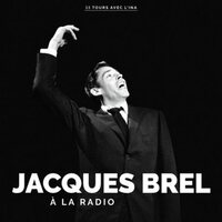 Jacques Brel - A La Radio vinyl cover
