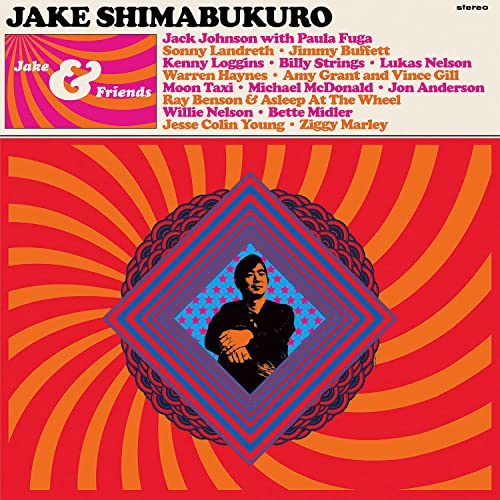Jake Shimabukuro - Jake & Friends vinyl cover