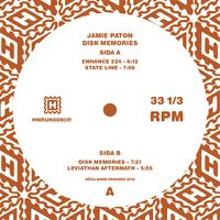 Jamie Paton - Disk Memories vinyl cover