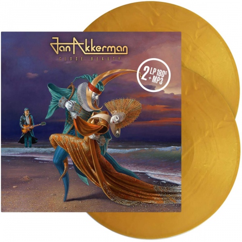 Jan Akkerman - Close Beauty Gold Transparent vinyl cover