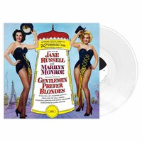 Jane Russell & Marilyn Monroe - Gentlemen Prefer Blondes (Clear) vinyl cover