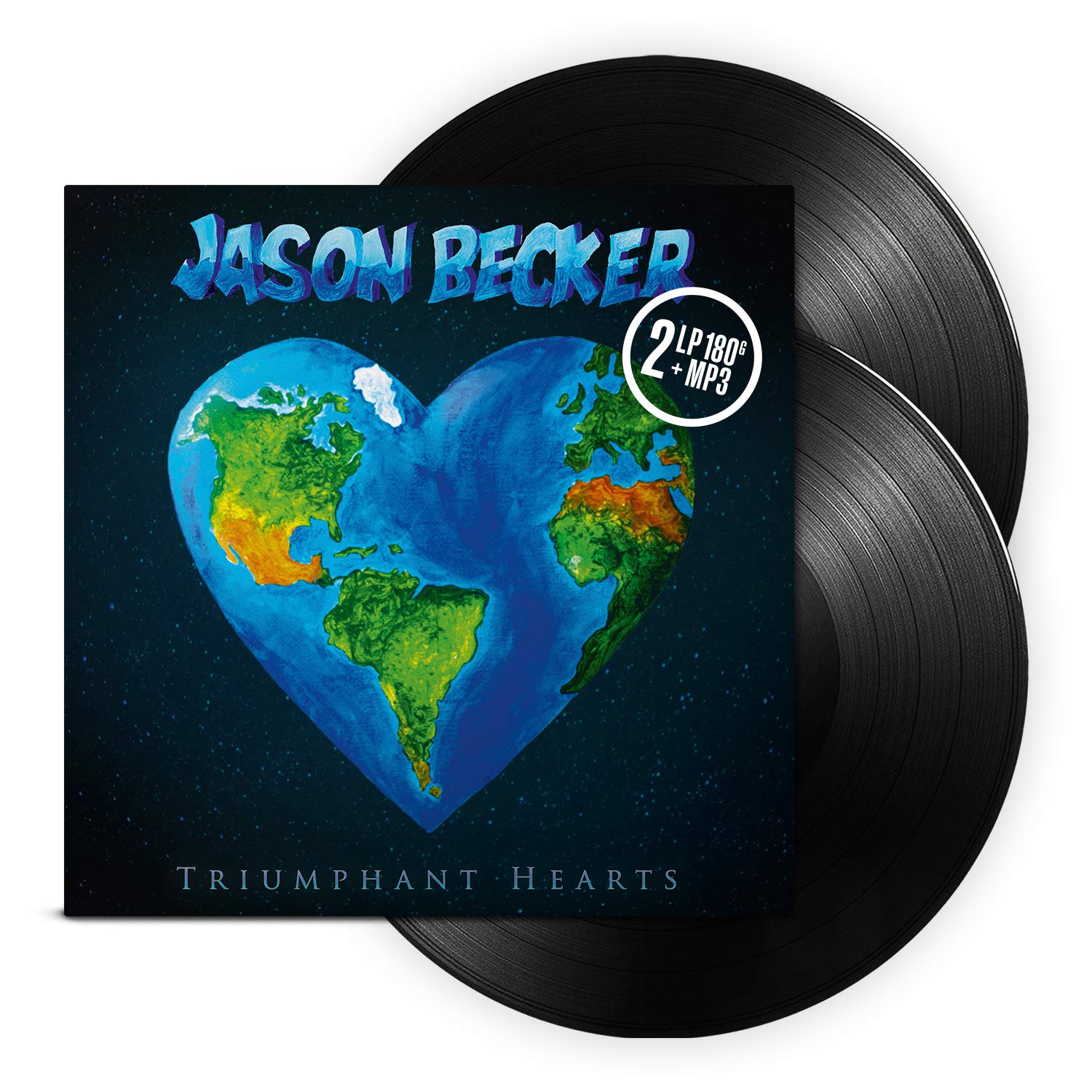 Jason Becker - Triumphant Hearts vinyl cover