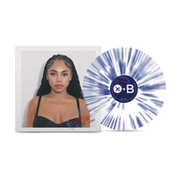 Jaz Karis - Safe Flight (White With Cobalt Blue Starburst) vinyl cover