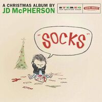 JD McPherson - SOCKS (Marbled Red) vinyl cover